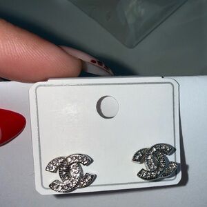 Elegant Silver Stud Earrings